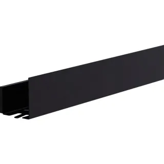 Полка Aquanet Магнум 274189 50 см чёрный матовый